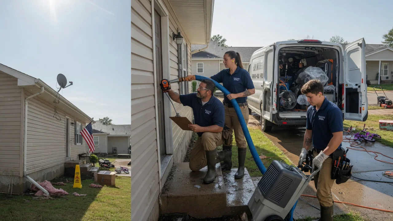 Ceiling Water Damage Restoration in Palmetto, LA near me